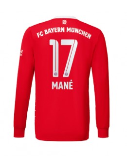 Bayern Munich Sadio Mane #17 Heimtrikot 2022-23 Langarm